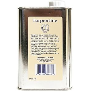 Grumbacher-5688-8-Ounce-Turpentine-Medium-Component-and-Cleaning-Solvent-Can