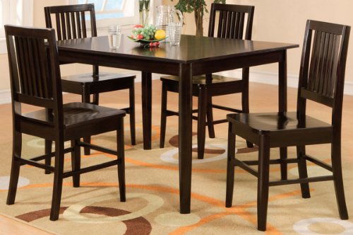 5-Piece Pack Dinette of by Homelegance