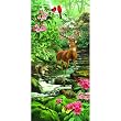 A Deer in the Woods 1000pc Jigsaw Puzzle by Yuan Lee