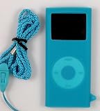IPod Nano 2nd Generation Silicone Case Cover Skin w/ Screen Protector - (Blue)