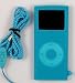 IPod Nano 2nd Generation Silicone Case Cover Skin w/ Screen Protector - (Blue)
