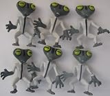 Ben 10 Grey Matter PVC Figure 6 Pack Great for Party Favors Ben 10 Grey Matter PVC Figure 6 Pack Great for Party Favors