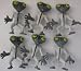 Ben 10 Grey Matter PVC Figure 6 Pack Great for Party Favors