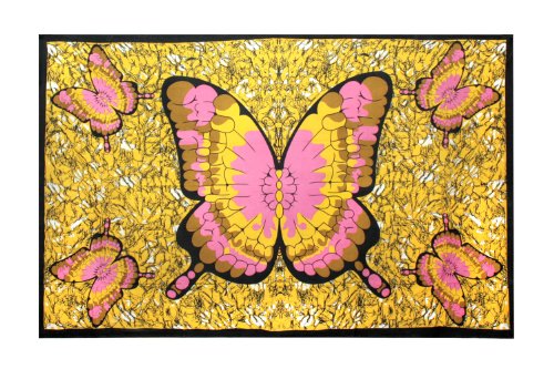 Butterfly Tapestry Sheet Wall Hanging 60x90 Butterfly Tapestry Sheet Wall Hanging 60x90