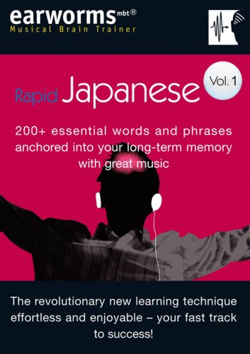 Childrens Toyshop  Books : Rapid Japanese: v. 1: 200+ Essential Words and Phrases Anchored into Your Long Term Memory with Great Music: v. 1 (Musical Brain Trainer)