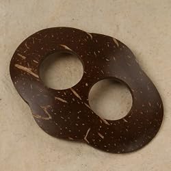 Sarong Ties, Coconut Shell - Four Styles to Choose From