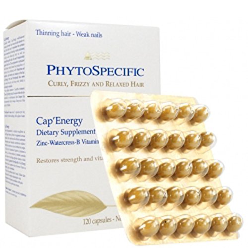 Phytospecific Cap'Energy Dietary Supplement For Thinning Hair & Weak Nails, 120 Caplets Each