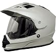 AFX FX-39DS Dual Sport Motorcycle Helmet White DS (Medium 0110-2462)