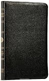 ESV Thinline Bible, Genuine Leather, Black, Red Letter Text