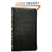 ESV Thinline Bible, Genuine Leather, Black, Red Letter Text