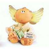 Angel Cheeks New Mom and Baby Green Blanket by 