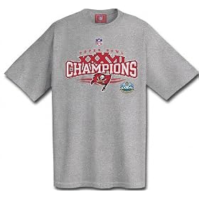 Tampa Bay Buccaneers Super Bowl XXXVII Champions Official Locker Room Tee