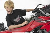 Honda Collection Youth CRF Roost T-Shirt Black Youth Medium M 8461-HTR003 2PK