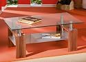 Link 50100010 Couchtisch "Malu" MDF Walnuss Dekor