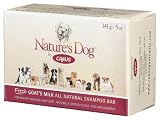 Nature's Dog By Canus Fresh Goat's Milk All Natural Shampoo Bar, 5-Ounce Boxes (Pack of 6)
