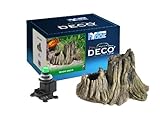 Hydor Deco Stump Log Kit Large - Green (Ornament + Ario 4 Green)