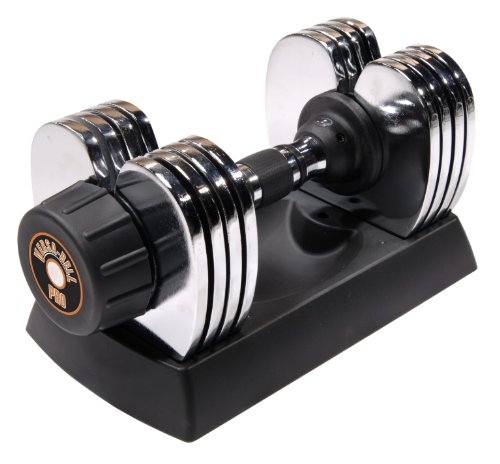 Stamina Versa-Bell II Chrome Adjustable Dumbbell Pair