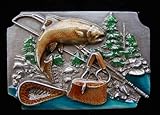 Fishing Colored Belt Buckle Fishing Colored Belt Buckle
