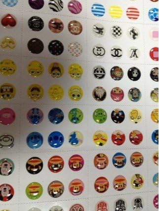 EverGoods 300pcs home button sticker for iphone 4/4s/5 5S 5C ipad