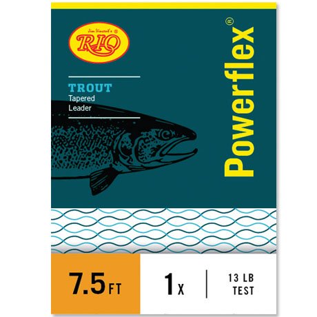 Rio Powerflex Trout 7.5Ft 2.4Lb Leader