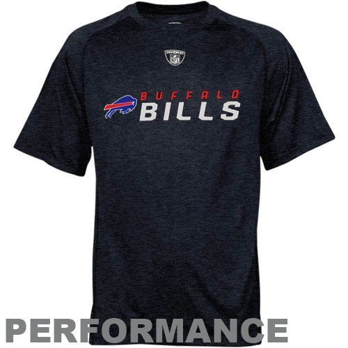 Buffalo Bills Navy Sideline Speedwick Heathered 