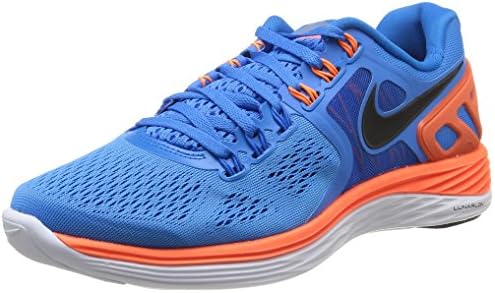 NIKE LunarEclipse+ 4 Men's Running Shoes, Blue/Orange, US13