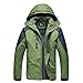 WHENOW Men's Winter Jacket Ski Snow Climbing Hiking Warm Coat Outdoor Sports Jacket