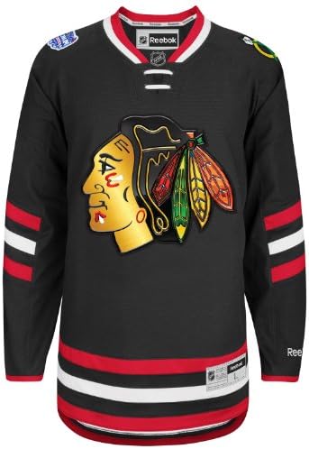 Chicago Blackhawks 2014 NHL Stadium Series Patrick Sharp "A" Premier Adult Jersey by Reebok (Small)