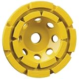 DEWALT DW4774  4-1/2-Inch Double-Row Diamond-Cup Grinding-Wheel Blister