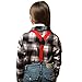 HOLD'EM Suspenders for Kids - 1 Inch Suspender Perfect for Tuxedo - Red (22