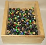 Mega Marbles SET OF 24 ASSORTED BULK - 1/2" PEEWEE MARBLES