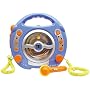Kinder CD-Player SING-A-LONG mit 2 Mikrofonen und LED-Display