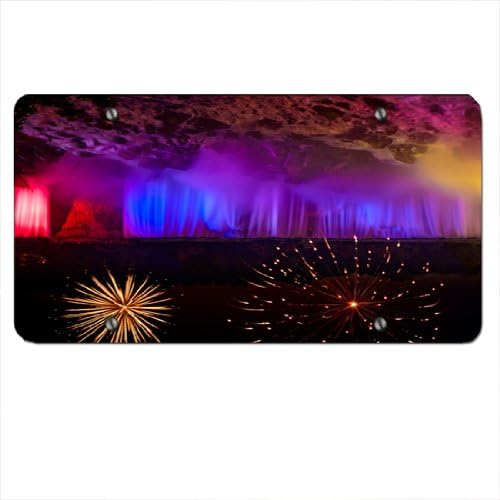 Niagara Falls Fireworks - Car Tag License Plate