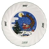 Nikko Happy Holidays 2008 Collector's Plate Rudolph the Red Nose Reindeer