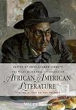 The Wiley Blackwell anthology of African American literature
