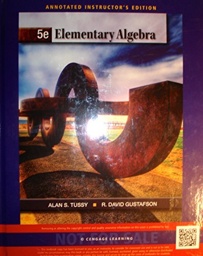 Aie Elem Algebra 5e