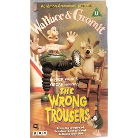 Wallace & Gromit in The Wrong Trousers [VHS]