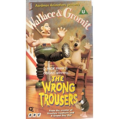 Wallace & Gromit in The Wrong Trousers [VHS] Peter Sallis