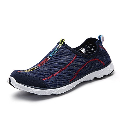 Aleader Women's Mesh Slip On Water Shoes Navy 9 D(M) US