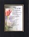 Poem for Mothers - Because I Love You Mom Poem on 11 x 14 inches Double Beveled Matti...