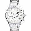 Timex Men's Premium Collection Silver-Tone Chronograph Watch #T28842