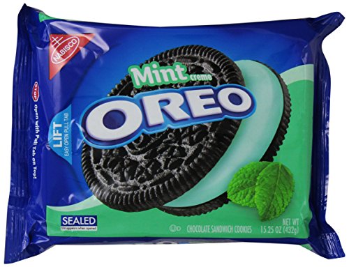 Nabisco Oreo ナビスコオレオミントクリームクッキー 430g 並行輸入品