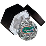 NCAA Florida University Gators Mascot 4-Inch High Brillance Diamond Cut Glass Paperweight