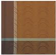 Durable Hand Woven Jacquard 100% Cotton Contemporary Tablecloth 60x60 Inches