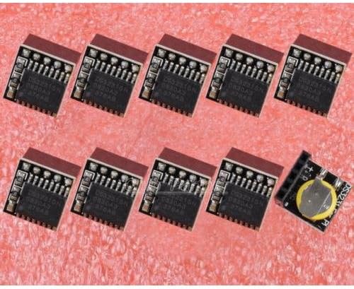 wonderfullshop10pcs DS3231 Precision RTC Module Memory Module for Raspberry Pi Arduino