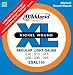 D'Addario ESXL110 Nickel Wound Electric Guitar Strings, Regular Light, Double Ball End, 10-46