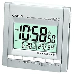 CASIO (カシオ) 置時計 WAVE CEPTOR 電波時計 温度・湿度表示 DQD-700J-8JF
