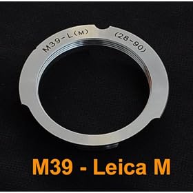 RainbowImaging Leica M39 LSM lens to Leica M Mount Adapter, for 28mm - 90mm lens,... by Rainbow