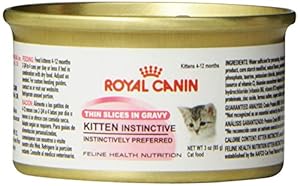 Royal Canin Canned Cat Food, Kitten Instinctive (Pack of 24 3-Ounce Cans)