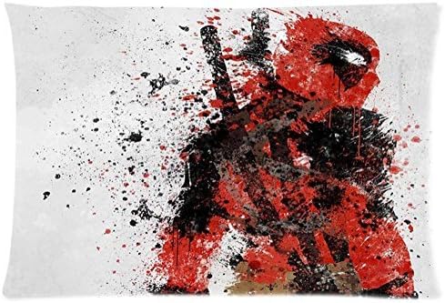 Ulive Anime Dakimakura Pillow Case Deadpool Anime Hugging Pillowcase Best Valentine'S Day Gift 20X30 Inch 2 Sides